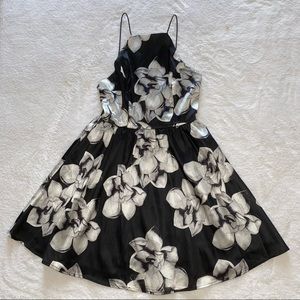 TOBI floral halter dress